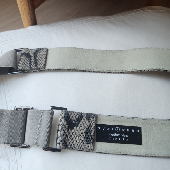 Suzi Roher Snake Leather Belt - Picture 4 of 7